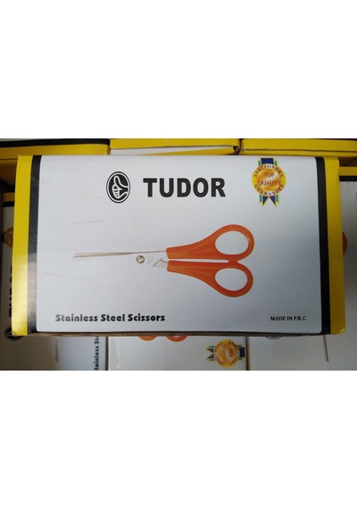 Tudor No-125 Sarı Küçük Kırtasiye Ofis Makası 12 Adet