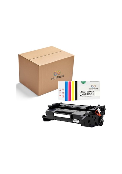 Proprint 14 ADET CRG-057H Canon LBP223DW Çipsiz Uyumlu Toner