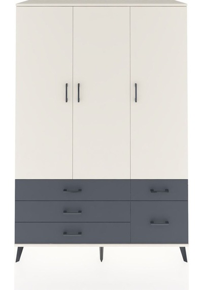 Hyperion Dolap 5 Raflı 5 Çekmeceli Tek Askılı 132x44x195 Aytaşı-aytaşı/antrasit Aytası/antrasıt Hyperion Dolap 5 Raflı 5 Çekmeceli Tek Askılı 132x44x195 Aytaşı-aytaşı/antrasit Aytası/antrasıt