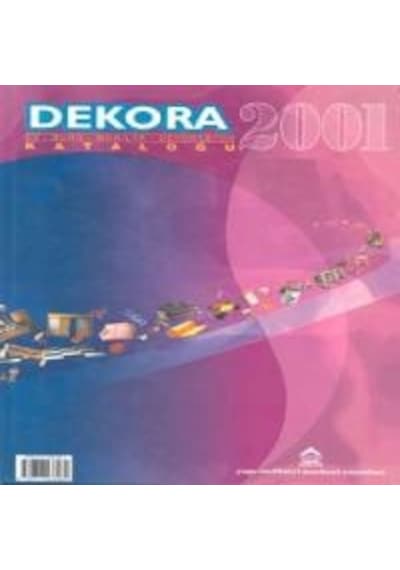 Dekora 2001 Ev-büro-mobilya-dekorasyon Kataloğu (ciltli)