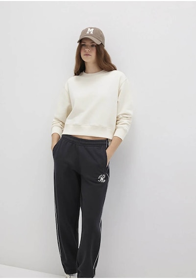 Mavi Bisiklet Yaka Ekru Kadın Sweatshirt M1s10387-70049 Ekru