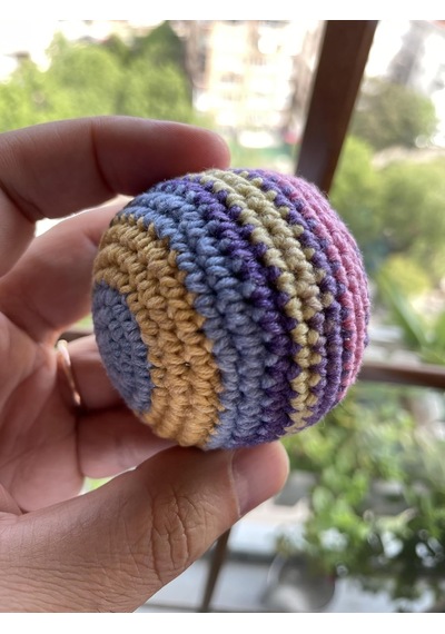 El Yapımı%100 Pamuk Hacky Sack - Ayak Topu - Gerginlik Giderici Eğlence Topu - Dayanıklı Ve Hafif Çok Renkli