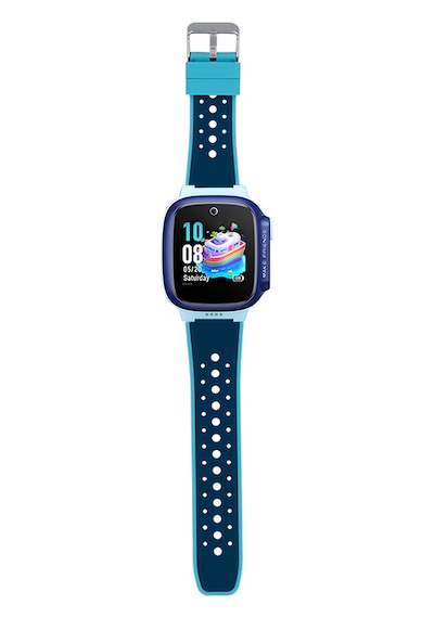 Huawei Watch Gt5 41mm Mkst Krd-138 18mm Çocuklara Özel Silikon Strap Kayış - Mavi