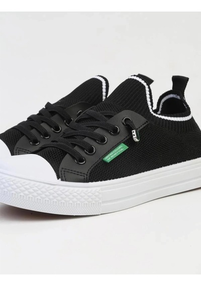 United Colors Of Benetton Benetton Bni-10233 Siyah Kadın Sneaker Spor Ayakkabı