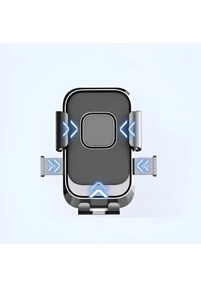 Motosiklet Telefon Tutucu Acl Ayna Bağlantılı Siyah