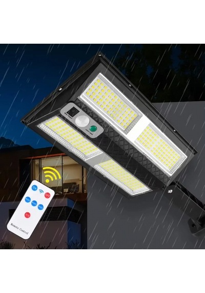Hareket Sensörlü Ip65 Güneş Enerjili Led Spot Kumandalı 5324
