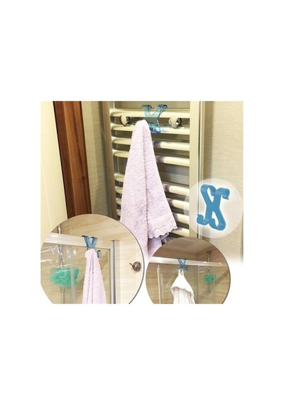 Hang It Pratik Havlupan Üstü 2 Kancalı Banyo Askısı - 236413941 Diğer