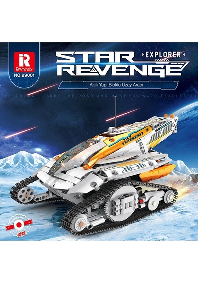 Reobrix Technic 99001 Kaşif Star Revenge:explorer Kumanda&motorlu Yaratıcı Yapı Blok Seti Building Blocks - 700 Parça