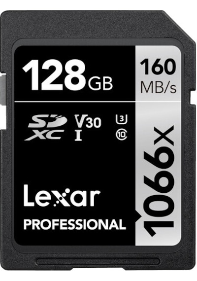 Lexar Professional 1066X LSD1066128G-BNNNG 128 GB SDXC UHS-I V30 U3 Hafıza Kartı