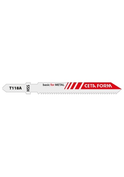 Ceta Form Dekupaj Testere Bıçağı/alüminyumda-5'li Pk. J40j-a100