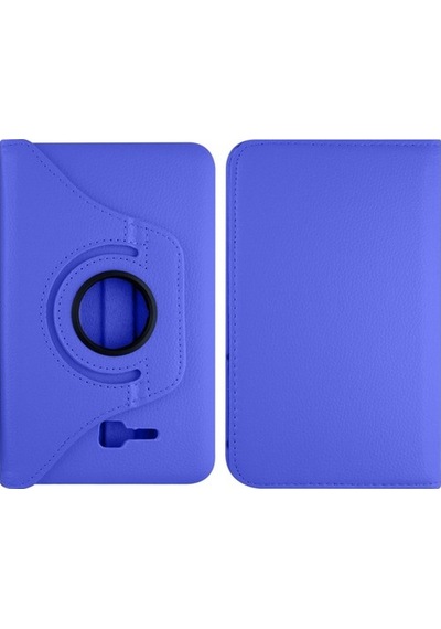 Samsung Uyumlu Galaxy T111 Tab 3 Lite Için Nettech 0.7 Mm Suni Deri 360