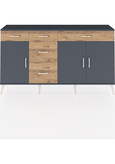 Arges Konsol 2 Raflı 5 Çekmeceli 3 Kapaklı 176x30x99 Antrasit-antrasit/çam Antrasıt/atlas Çam - Antrasıt Arges Konsol 2 Raflı 5 Çekmeceli 3 Kapaklı 176x30x99 Antrasit-antrasit/çam Antrasıt/atlas Çam - Antrasıt