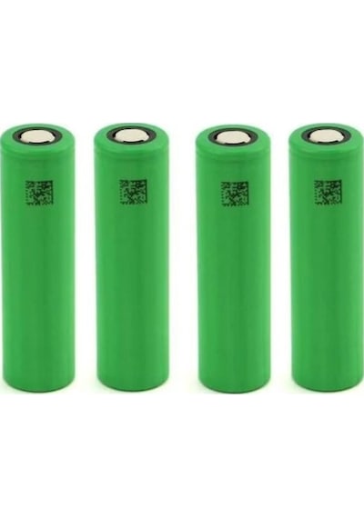 Sony US18650VTC6 3000 mAh 30A Discharger 18650 Li-Ion Şarj Edilebilir Pil 4'lü