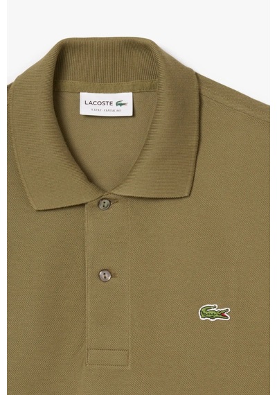 Lacoste Men's Classic Fit Polo T-shirt Erkek Polo Yaka Tişört Haki
