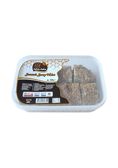 Ege Helva Sade - Kakaolu - Susamlı Saray Helva 3 Lü Karma Paket
