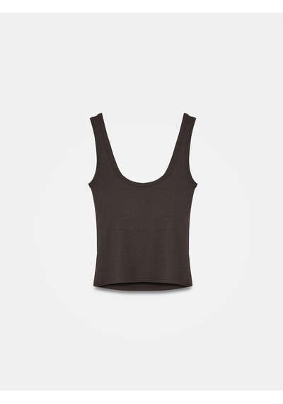 Dilvin 32807 Bra-free Atlet-koyu Kahve