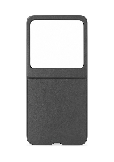 Microcase Motorola Razr 60 İçin Deri Desenli Plastik Koruma Kılıf - Al3156 Siyah