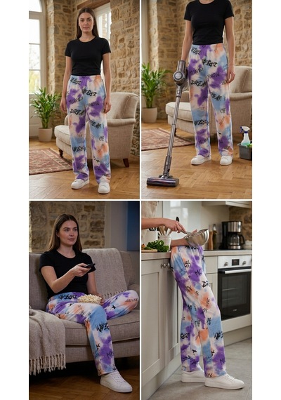 Wingetstar Cepsiz Mor Pijama