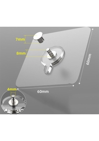Justcheapstore Ultra Güçlü Vantuzlu Askı