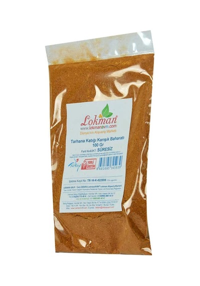 Tarhana Katığı Karışık Baharatı 100 Gr Paket