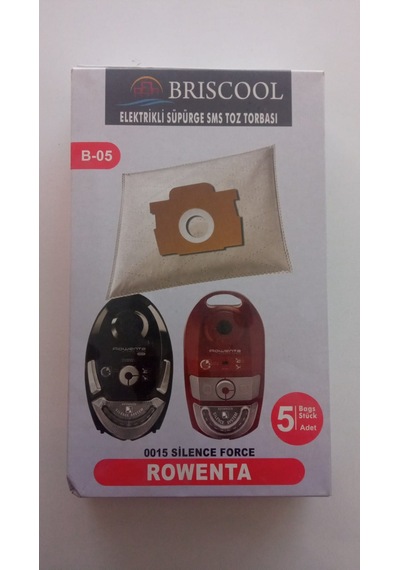 Rowenta Silence Force 4a Ro6493 Hygiene 5'li Toz Torbası Yeni Kut