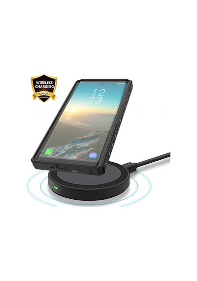 Galaxy S20 Ultra Kılıf 1-1 Su Geçirmez Kılıf (474380396) Siyah