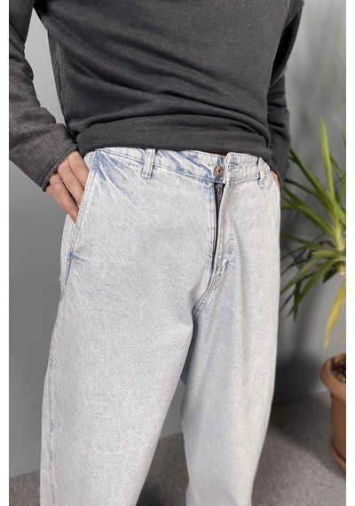Balon Kesim Baggy Pantolon Siyah