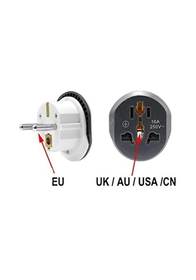 Universal Dişi Türk Erkek Fiş Dönüştürücü Adaptör