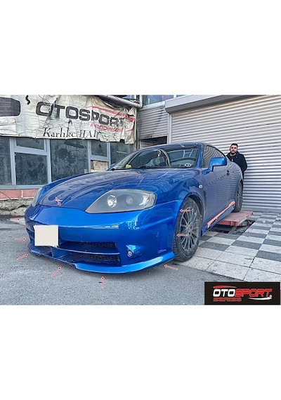 Hyundai Fx Coupe Ön Tampon Fiberglass Boyasız