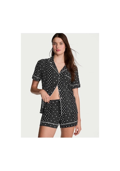 Victoria's Secret Modal Kısa Pijama Takımı Siyah