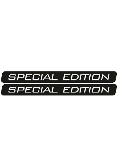 Specıal Edıtıon Logo Damla Stıcker Çok Renkli