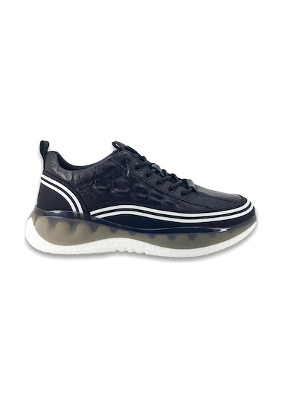 Guja 500 1 25ya Erkek Sneaker Günlük Ayakkabı Siyah Siyah