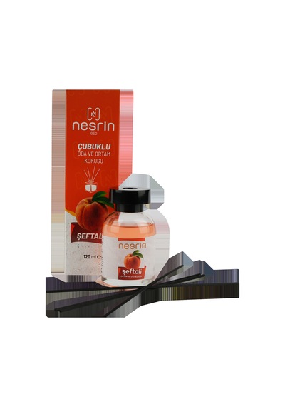 Nesrin 120 Ml Cam Kutulu Bambu Koku Şeftali - 8690352728213a Amber