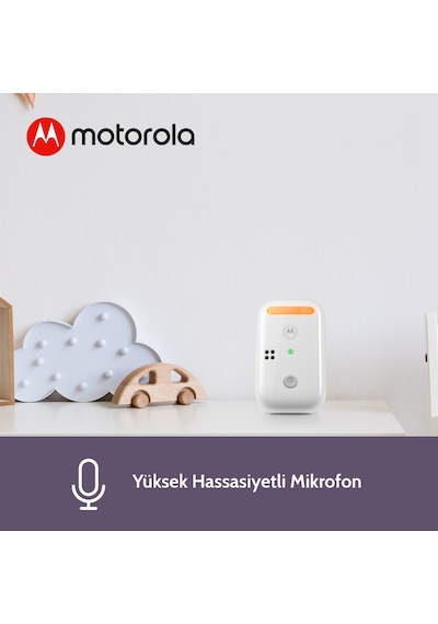 Motorola PIP11 Dect Dijital Bebek Telsizi Beyaz - Siyah