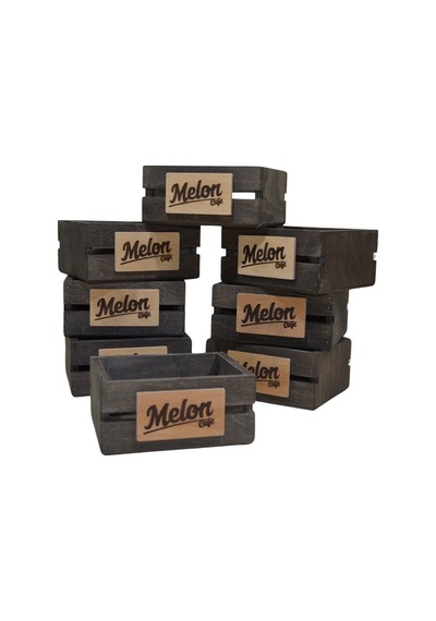 Ahşap Patates Kızartması Sunum Kasası 16cmx13cm Genişlik 7cm Yükseklik