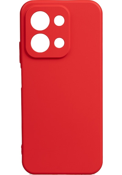 Xiaomi Redmi 15c 4g Kılıf Zore Biye Silikon Kırmızı