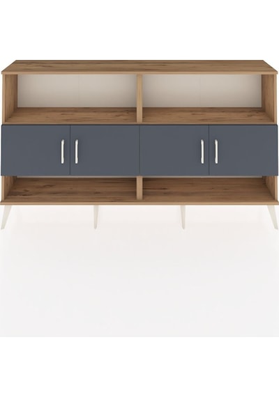 Arges Konsol 4 Raflı 4 Kapaklı 176x30x99 Çam-antrasit/çam Antrasıt/atlas Çam - Atlas Çam Arges Konsol 4 Raflı 4 Kapaklı 176x30x99 Çam-antrasit/çam Antrasıt/atlas Çam - Atlas Çam