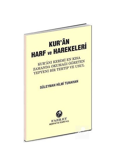 Elifba / Kuran Harf ve Harekeleri orta Boy / Süleyman Hilmi .