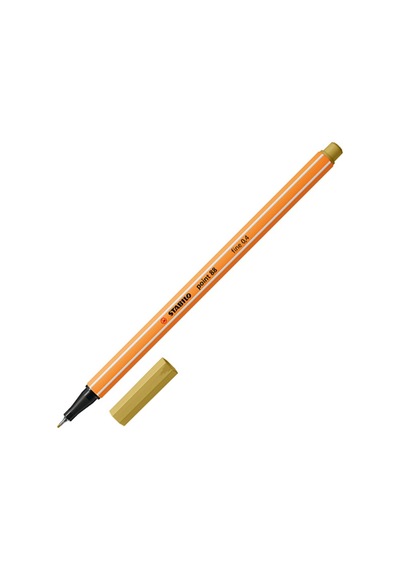 Stabilo Keçe Uçlu İnce Kalem 88 Point 0.4 Mm Açık Haki 88/66 Çok Renkli