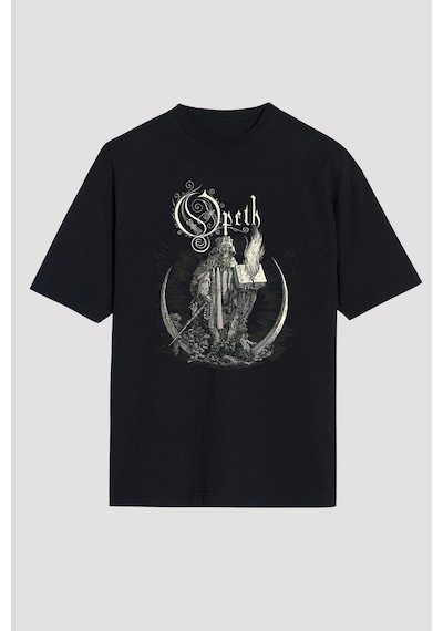 Startmore Opeth Siyah Unisex Oversize Tişört T-shirt Siyah