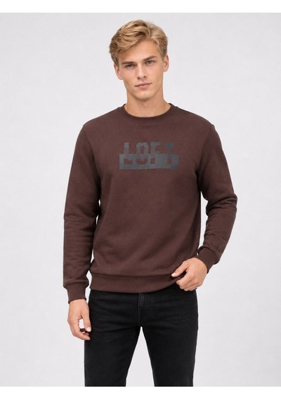 Loft Regular Fit Erkek Sweatshirt Lf2041178 Q1.v1 Kahverengi