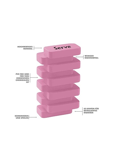 Silgi Pastel 6li Pet