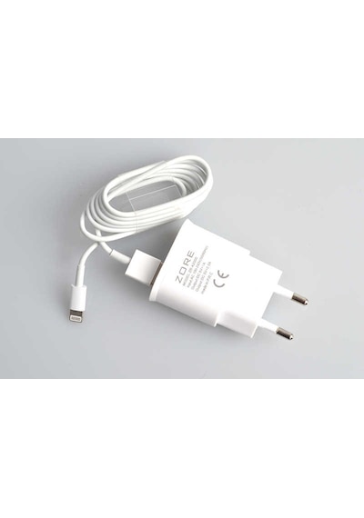 Zore Zr-a2000 2 Usb Li Lightning Ev Şarj Seti .