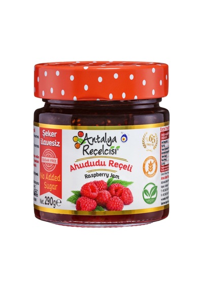 Antalya Reçelcisi Ahududu Reçeli 290g Şekeri Meyveden