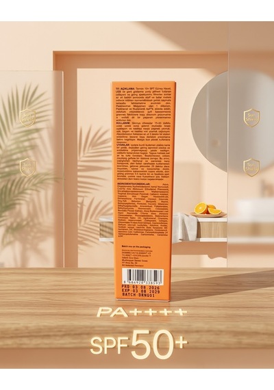 Tomris Spf Sunscreen Spf 50+ Pa++++ Uva Ve Uvb Güneş Kremi