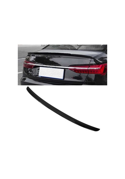 Audı A6 2019+ Spoıler - Pıano Black Parlak Sıyah