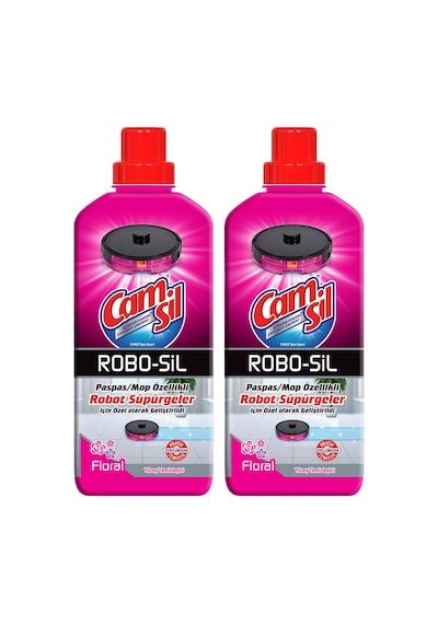 Camsil Robo-sil Yüzey Temizleyici Floral 900 Ml 2'li 2'li Set