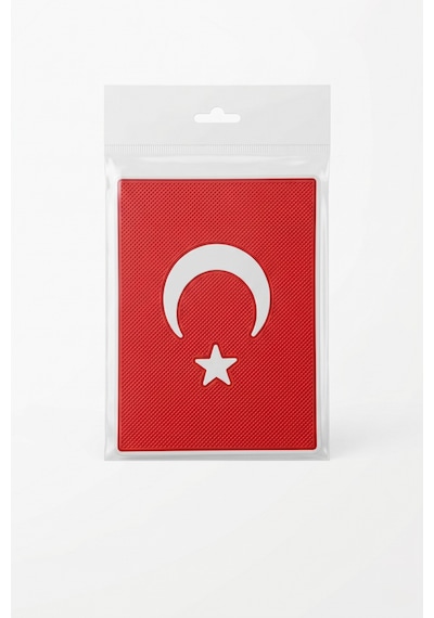 Türk Bayrağı Torpido Üstü Kaydırmaz Ped Telefon Gözlük Anahtar Tutucu