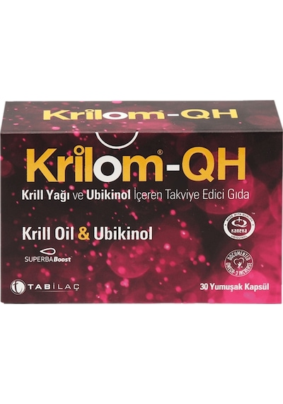 Krilom Qh 3 x 30 Yumuşak Kapsül