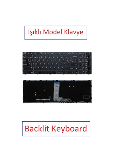 Siyah-rgb-ışıklı, Notebook Klavye - Monster Tulpar T7 V23 İ7-10870h Muadili İle Uyumlu Siyah-rgb-ışıklı, Notebook Klavye - Monster Tulpar T7 V23 İ7-10870h Muadili İle Uyumlu